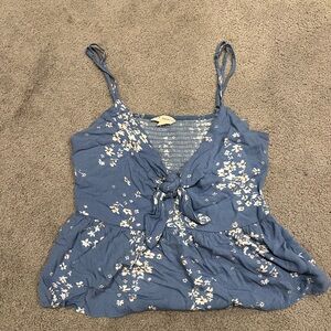 La Hearts Pacsun Blue Women's Top